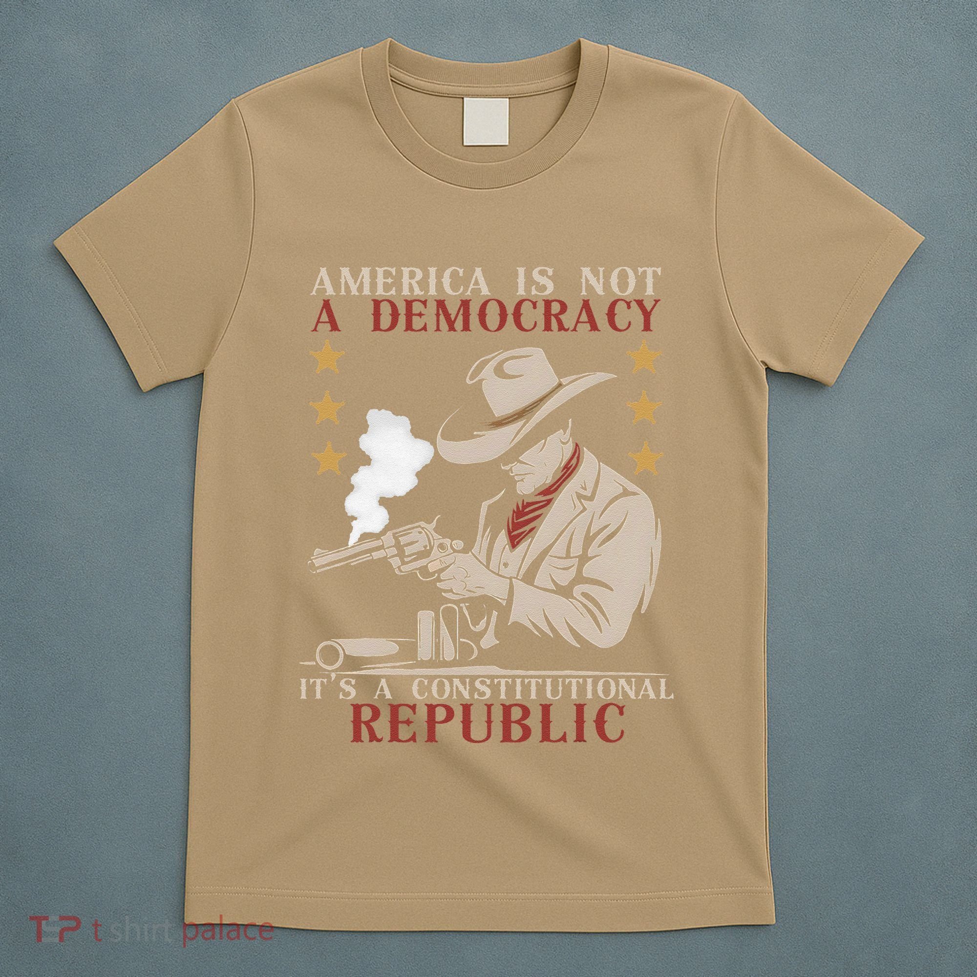 America Is Not A Democracy ItS A Constitutional Republic T-Shirt