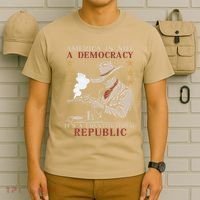 America Is Not A Democracy ItS A Constitutional Republic T-Shirt thumb 6