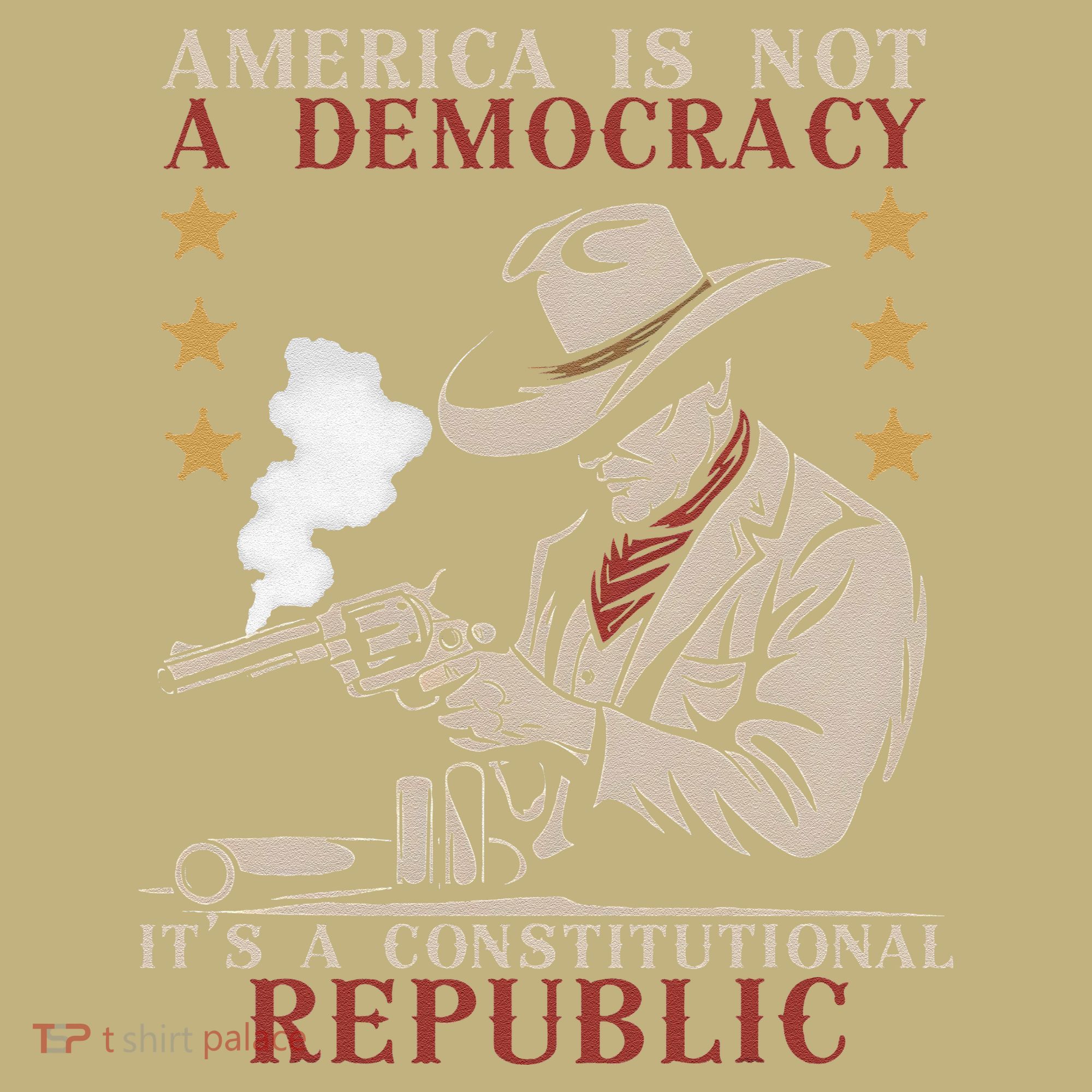 America Is Not A Democracy ItS A Constitutional Republic T-Shirt