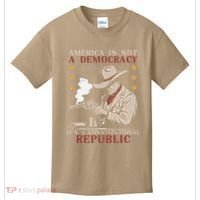 America Is Not A Democracy ItS A Constitutional Republic Kids T-Shirt thumb 0