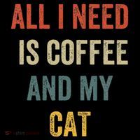 All I Need Is Coffee And My Cat Coffee Mug thumb 5