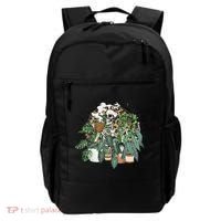 All I Need Is Coffee And Plants Funny Skeleton Gardening Lover Backpack thumb 0