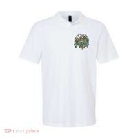 All I Need Is Coffee And Plants Funny Skeleton Gardening Lover Polo thumb 0