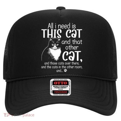 All I Need Is This Cat And That Other Cat And Those Cats Funny Gift Hat