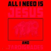 All I Need Is Jesus And Tardigrades Santa Hat thumb 1