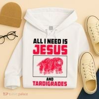 All I Need Is Jesus And Tardigrades Hoodie thumb 4