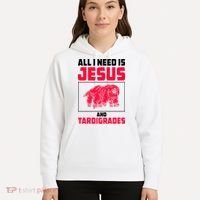 All I Need Is Jesus And Tardigrades Hoodie thumb 5
