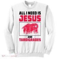 All I Need Is Jesus And Tardigrades Sweatshirt thumb 0