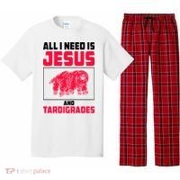 All I Need Is Jesus And Tardigrades Pajama Set thumb 0