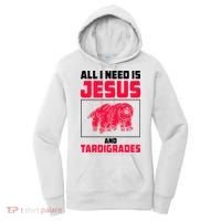 All I Need Is Jesus And Tardigrades Women's Hoodie thumb 0
