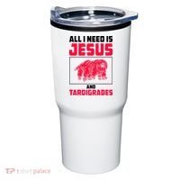 All I Need Is Jesus And Tardigrades Tumbler thumb 0
