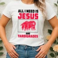 All I Need Is Jesus And Tardigrades Women's T-Shirt thumb 2
