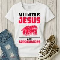 All I Need Is Jesus And Tardigrades Women's T-Shirt thumb 3