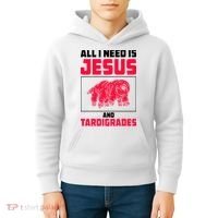 All I Need Is Jesus And Tardigrades Kids Hoodie thumb 4