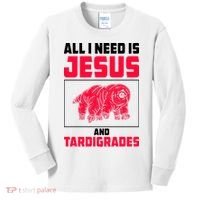 All I Need Is Jesus And Tardigrades Kids Long Sleeve Shirt thumb 0