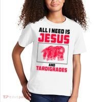 All I Need Is Jesus And Tardigrades Kids T-Shirt thumb 2