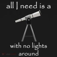 All I Need Is A Telescope With No Lights Around Women's T-Shirt thumb 6