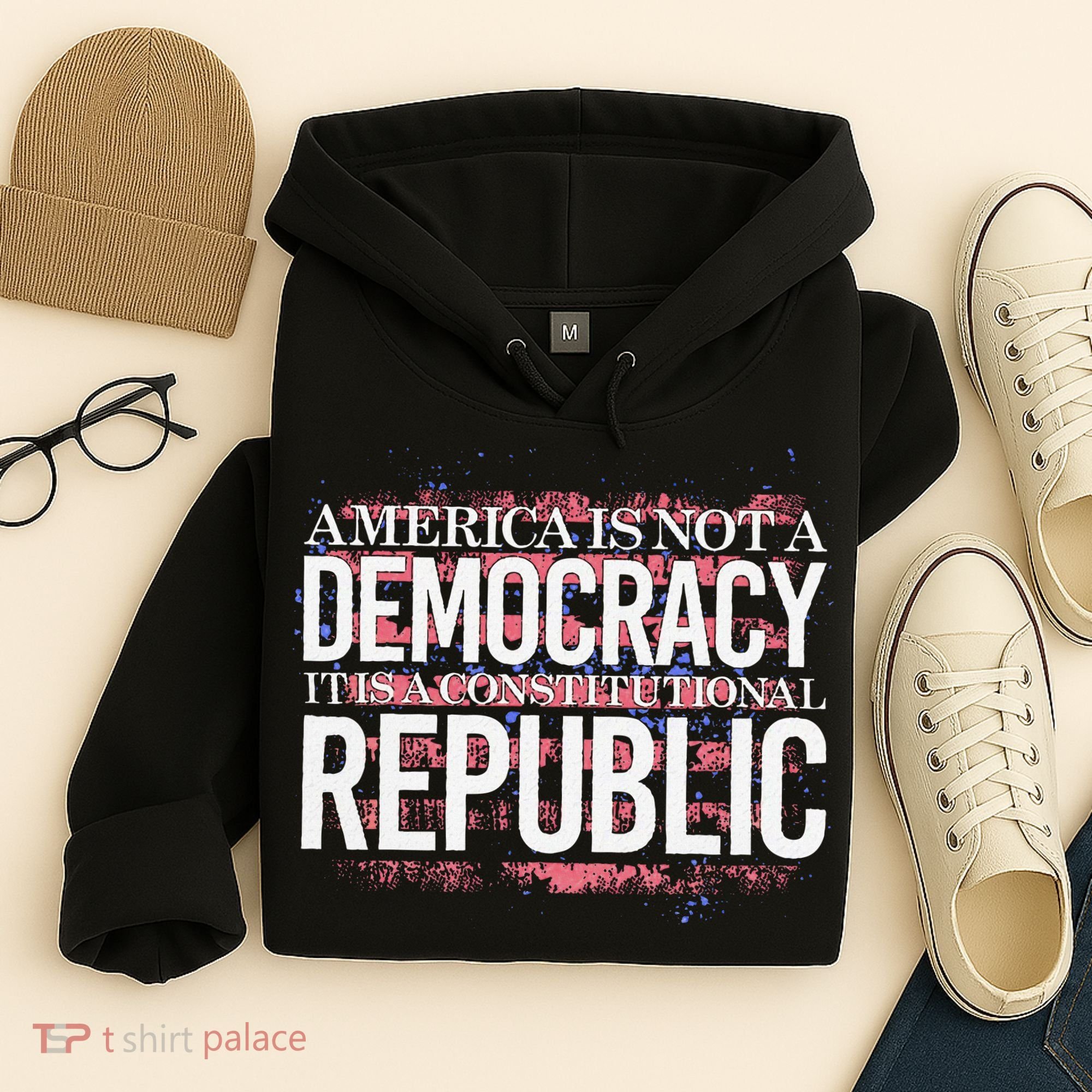 America Is Not A Democracy ItS A Constitutional Republic Hoodie