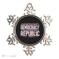 America Is Not A Democracy ItS A Constitutional Republic Ornament thumb 0