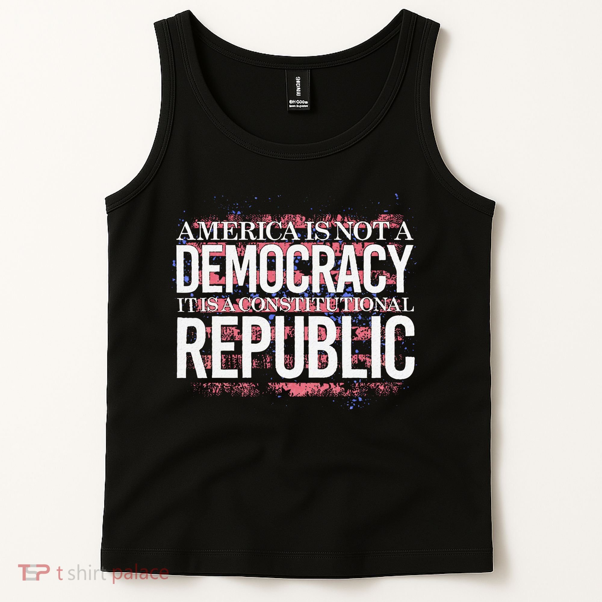 America Is Not A Democracy ItS A Constitutional Republic Tank Top