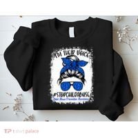 April is National Child Abuse Prevention Month Sweatshirt thumb 2