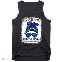 April is National Child Abuse Prevention Month Tank Top thumb 0