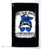 April is National Child Abuse Prevention Month Golf Towel thumb 0