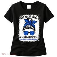 April is National Child Abuse Prevention Month Women's T-Shirt thumb 0