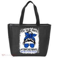 April is National Child Abuse Prevention Month Tote Bag thumb 0
