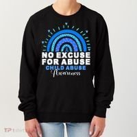 April Is National Child Abuse Prevention Month Women's Sweatshirt thumb 0