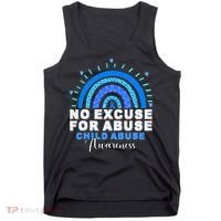 April Is National Child Abuse Prevention Month Tank Top thumb 0