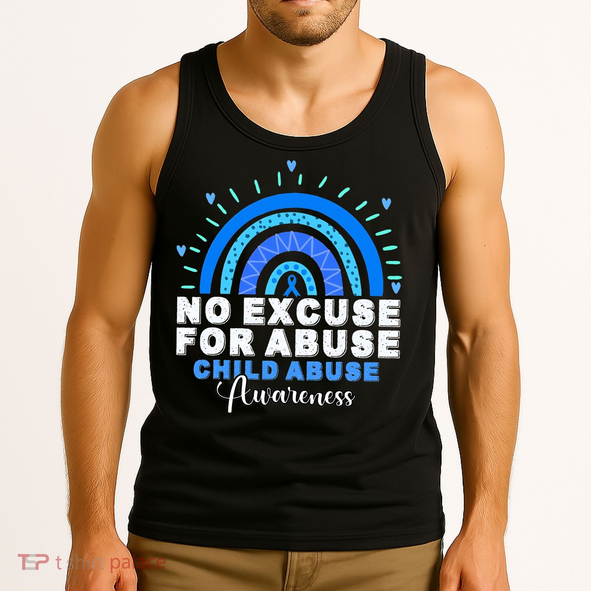 April Is National Child Abuse Prevention Month Tank Top
