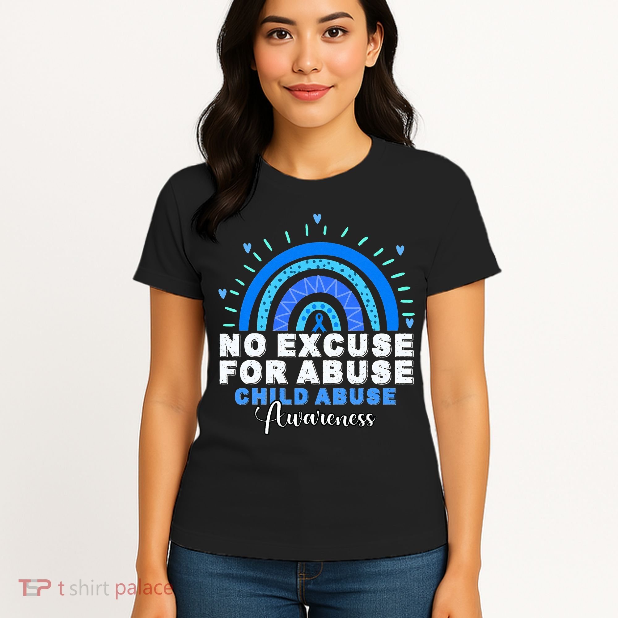 April Is National Child Abuse Prevention Month Women's T-Shirt