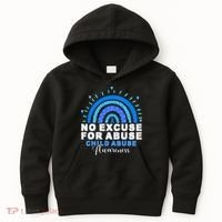 April Is National Child Abuse Prevention Month Kids Hoodie thumb 0