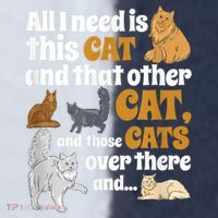 All I Need Is This Cat, And That Other Cat And Those Cats Sport-Tek Competitor United Soccer Jersey thumb 4