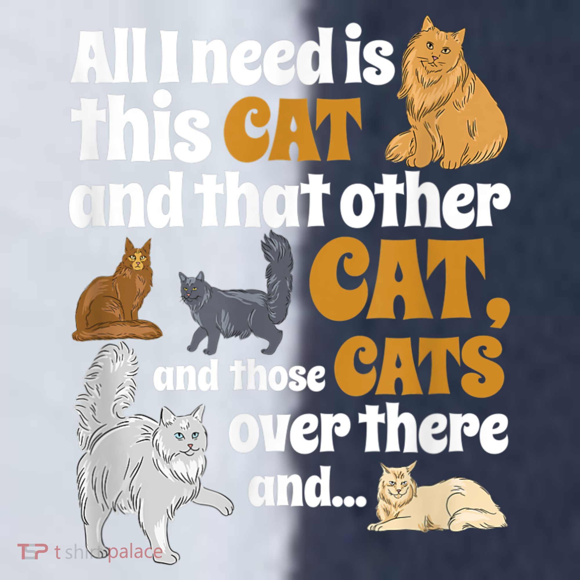 All I Need Is This Cat, And That Other Cat And Those Cats Sport-Tek Competitor United Soccer Jersey