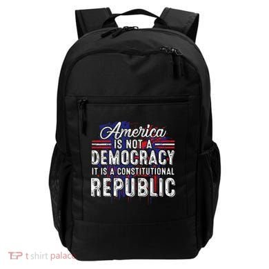 America Is Not A Democracy ItS A Constitutional Republic Backpack