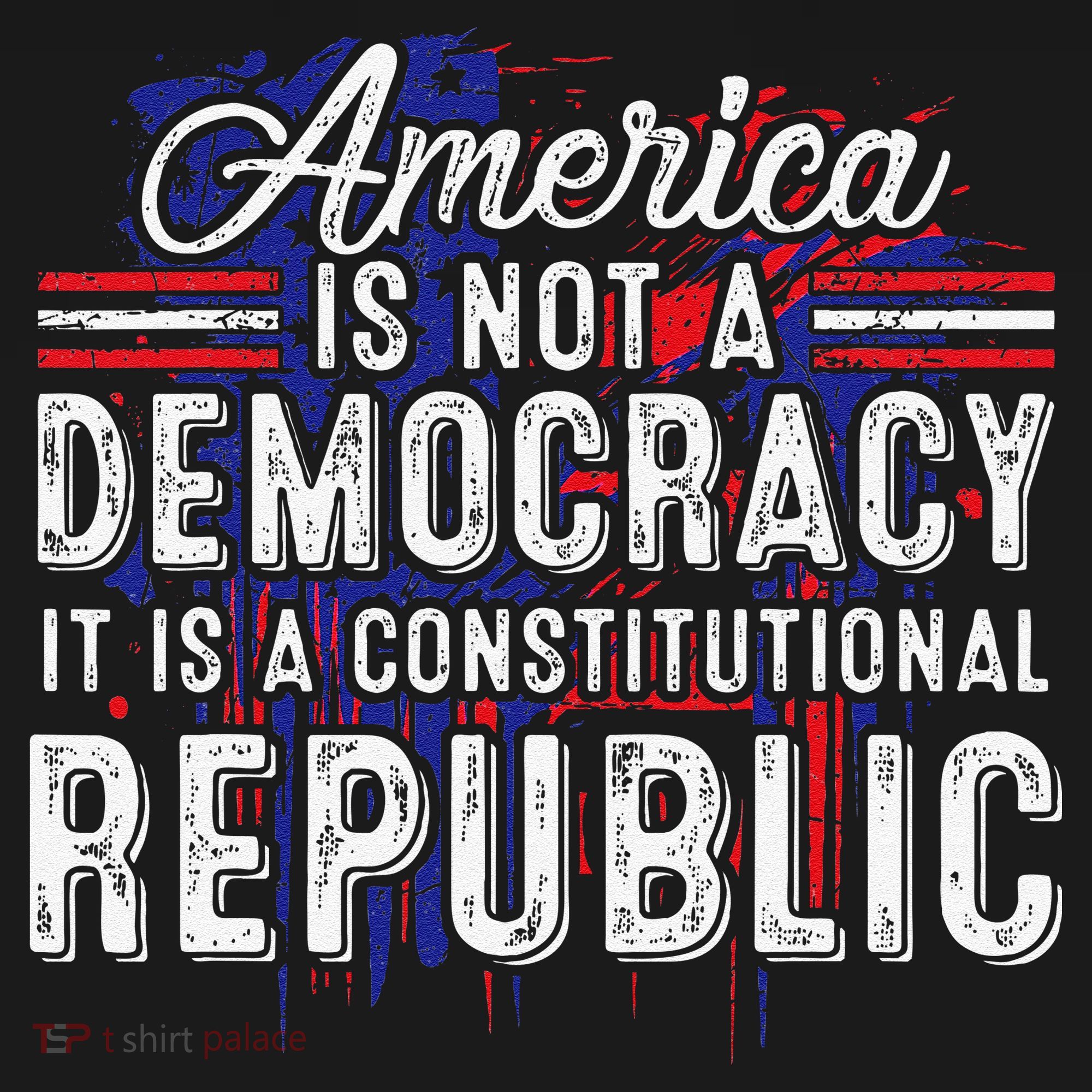 America Is Not A Democracy ItS A Constitutional Republic Backpack