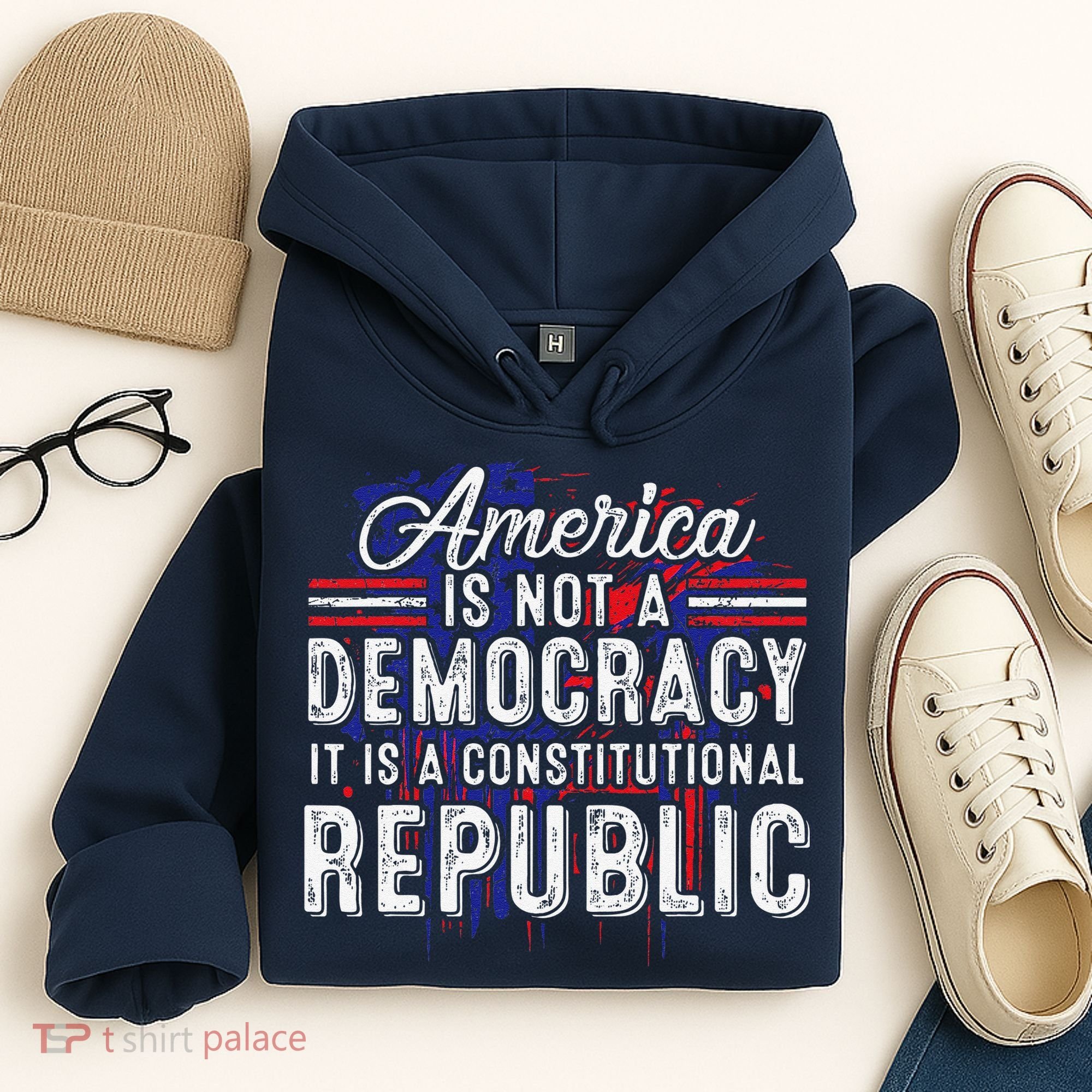 America Is Not A Democracy ItS A Constitutional Republic Hoodie