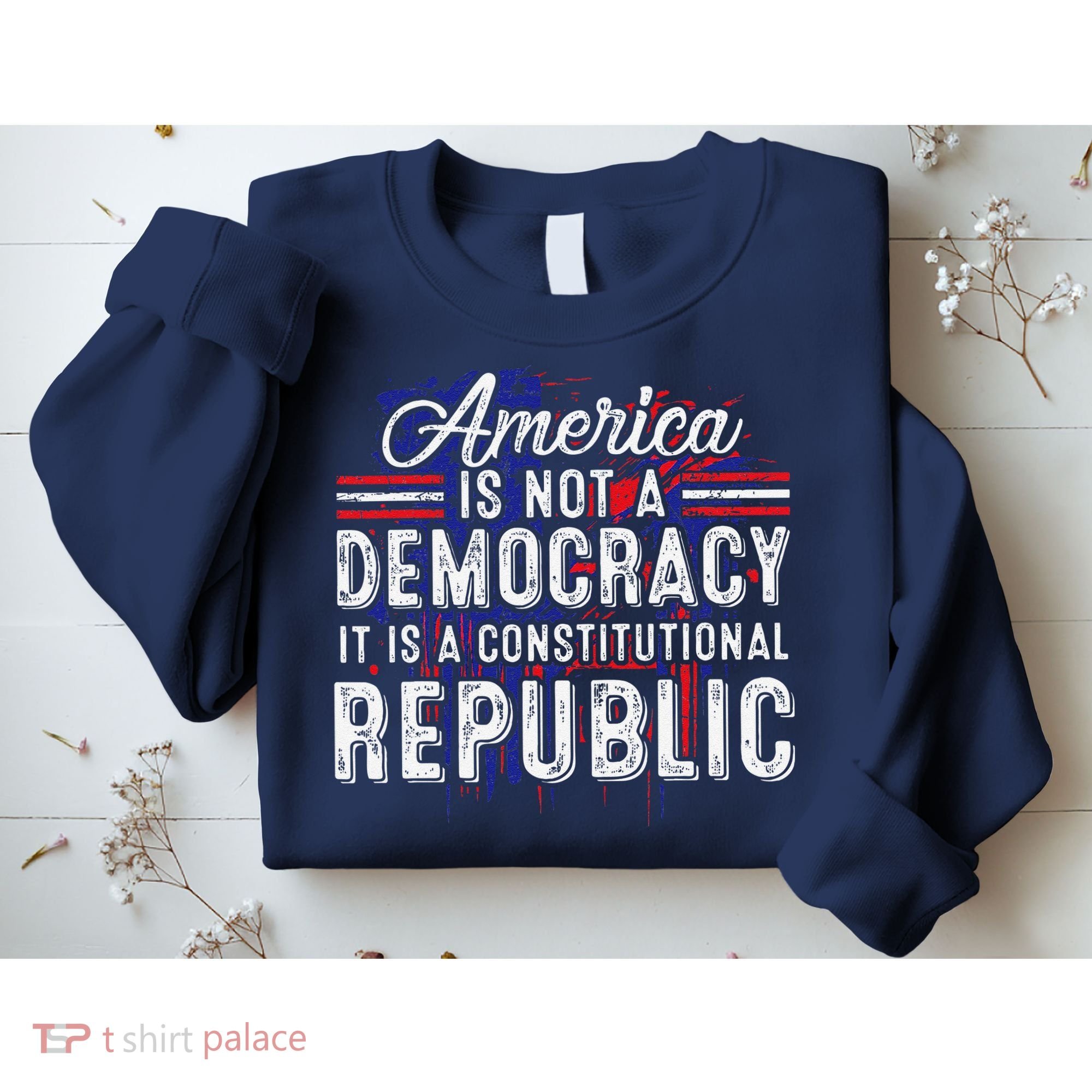 America Is Not A Democracy ItS A Constitutional Republic Sweatshirt