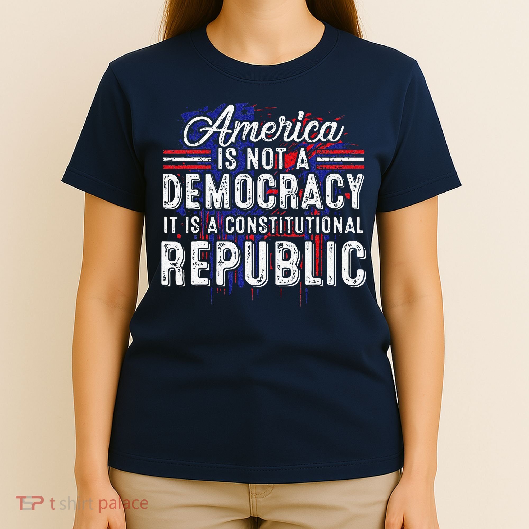 America Is Not A Democracy ItS A Constitutional Republic T-Shirt
