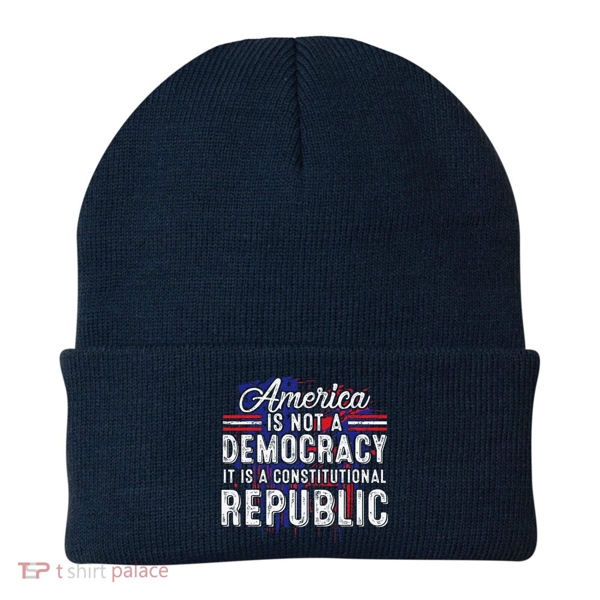 America Is Not A Democracy ItS A Constitutional Republic Beanie