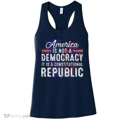 America Is Not A Democracy ItS A Constitutional Republic Women's Tank Top