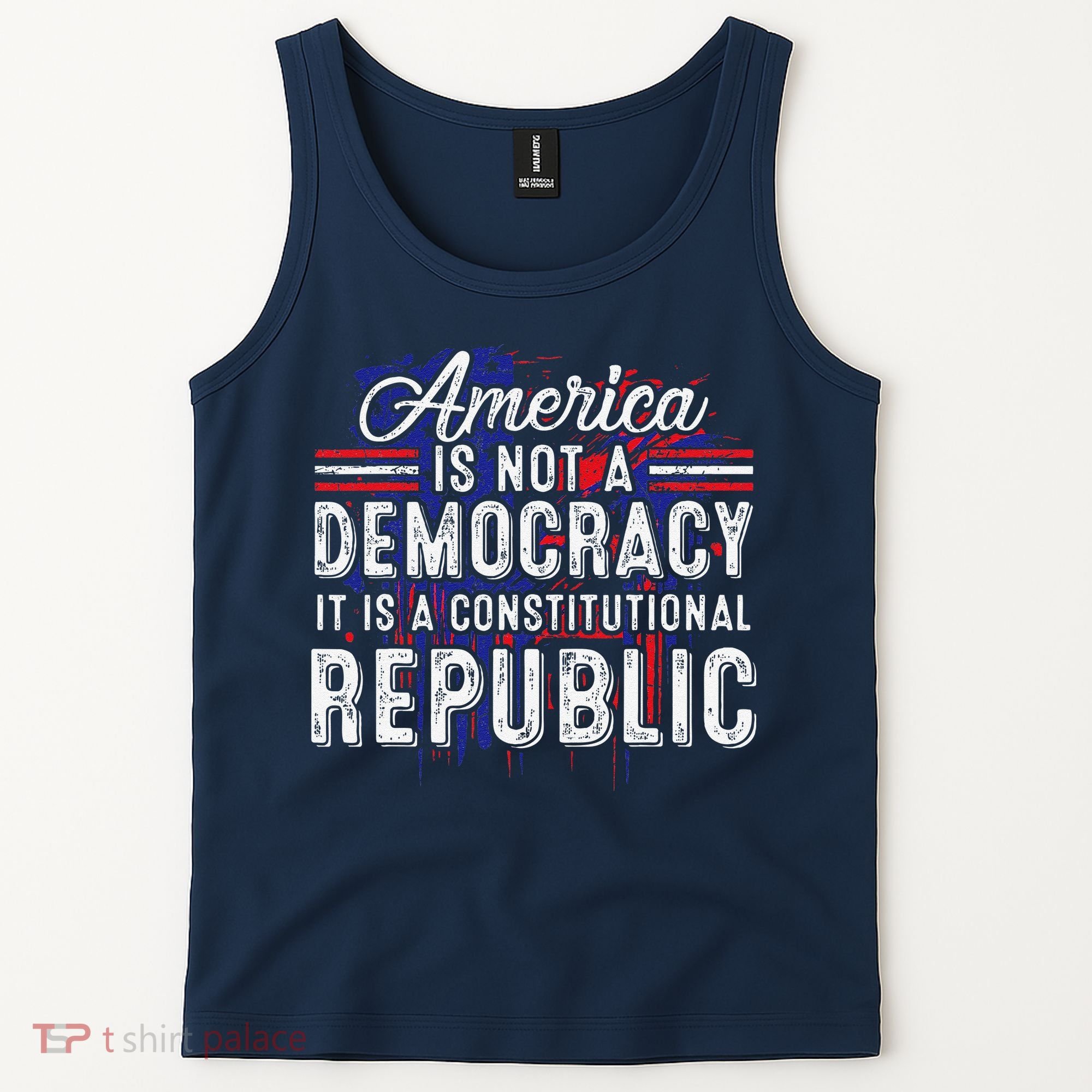 America Is Not A Democracy ItS A Constitutional Republic Tank Top