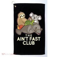 Ain't Fast Club Funny Animal Golf Towel thumb 0