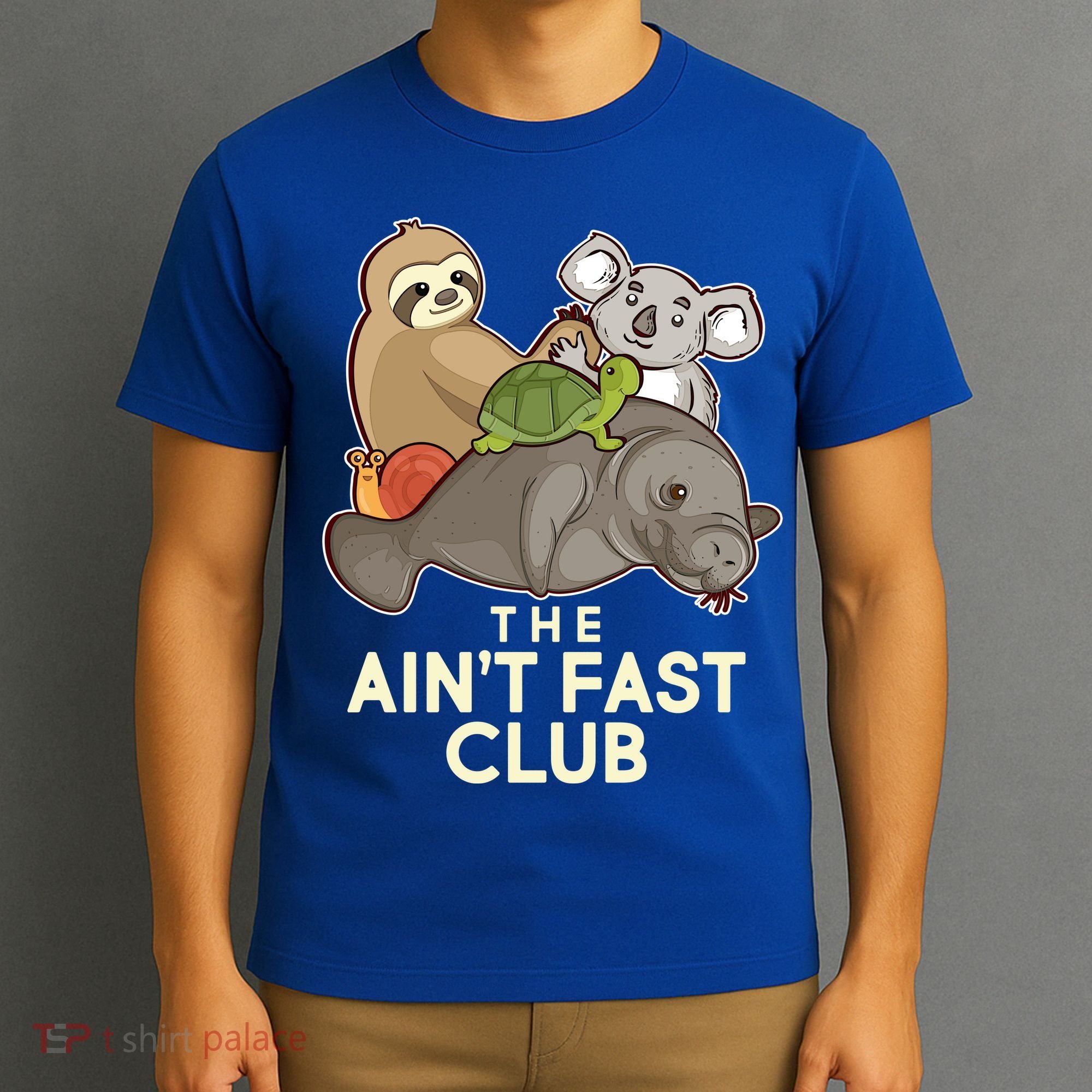 Ain't Fast Club Funny Animal T-Shirt
