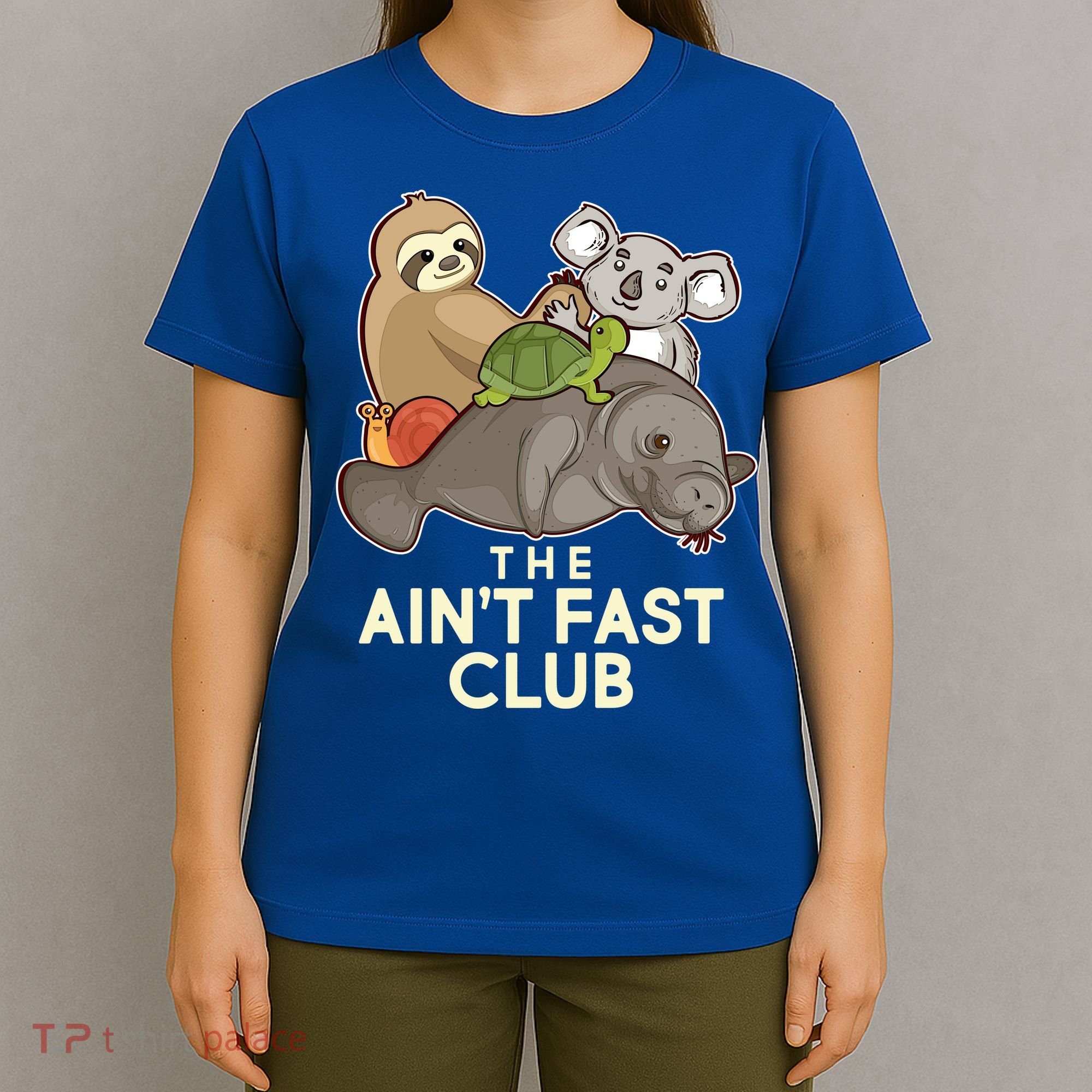 Ain't Fast Club Funny Animal T-Shirt
