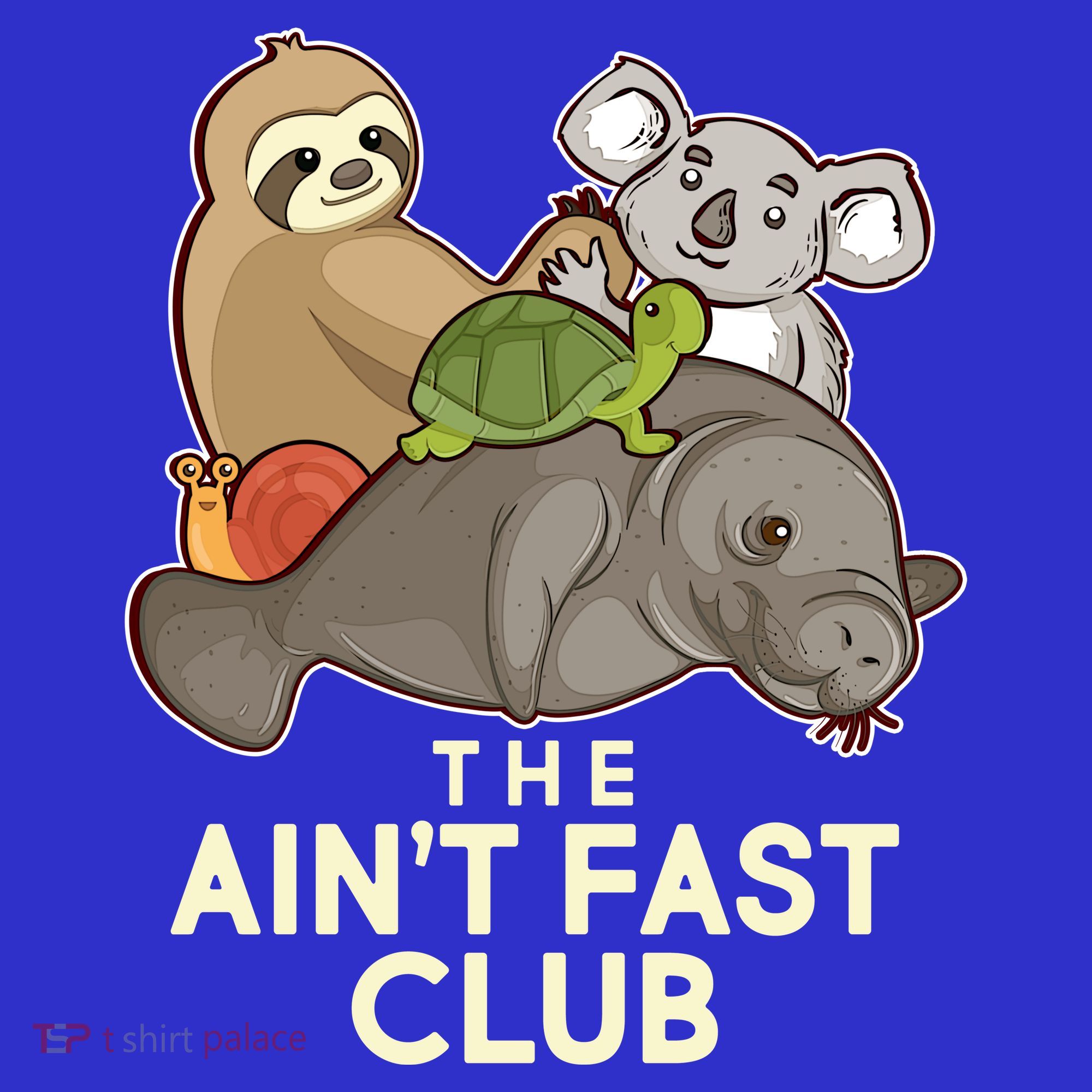 Ain't Fast Club Funny Animal T-Shirt