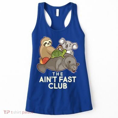 Ain't Fast Club Funny Animal Women's Tank Top