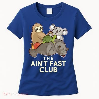Ain't Fast Club Funny Animal Women's T-Shirt